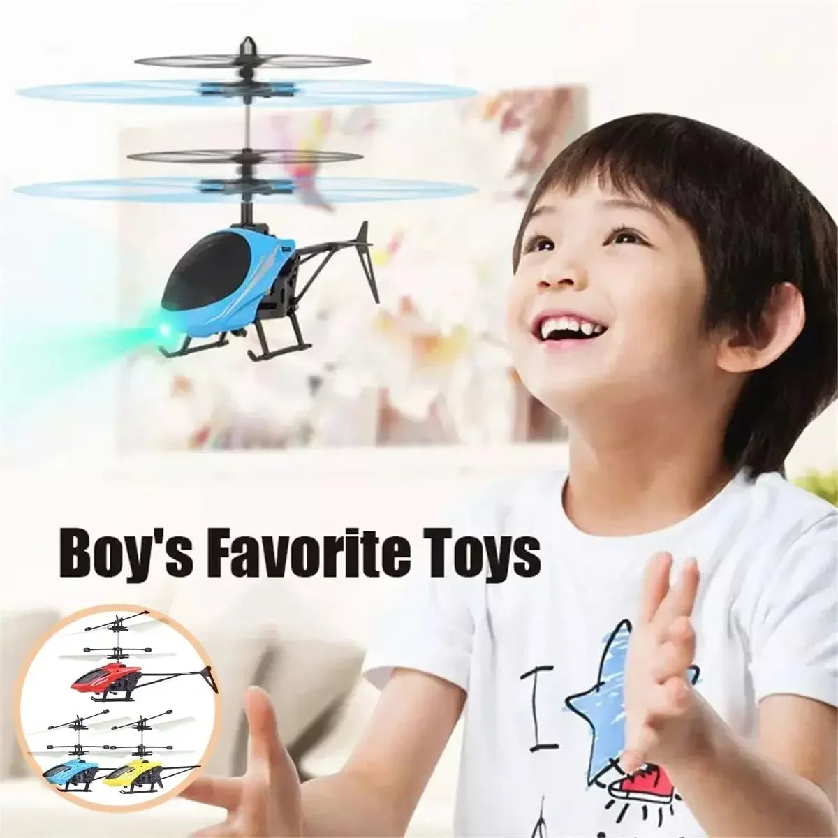Fall-Resistant RC Helicopter