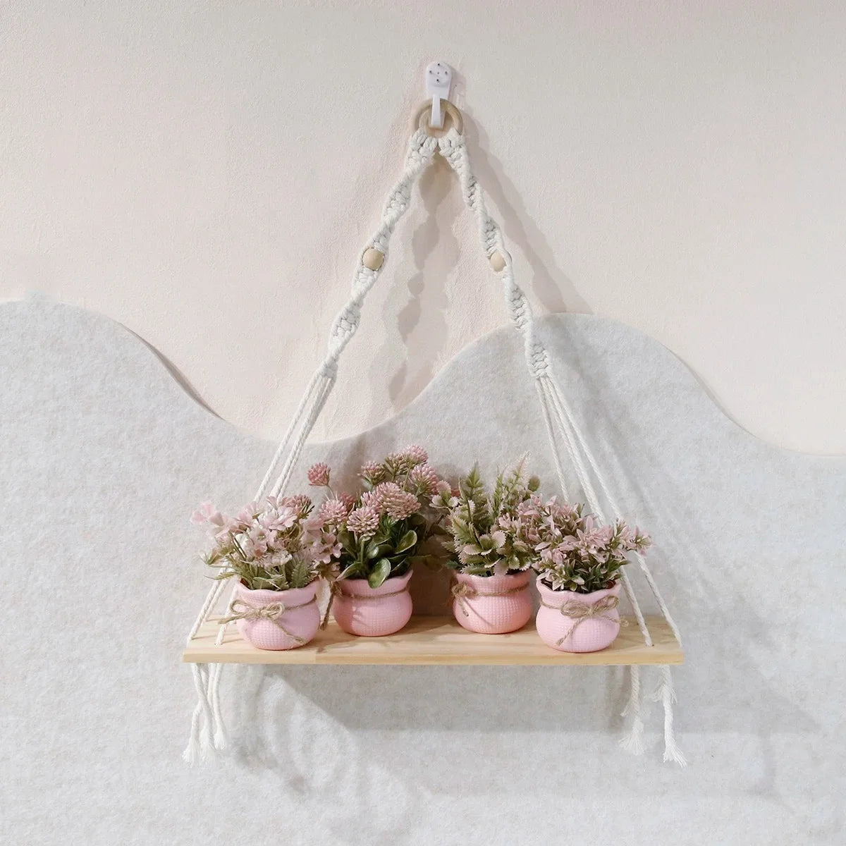 Mini Artificial Pink Series Flower Potted Plants,Home Decor,