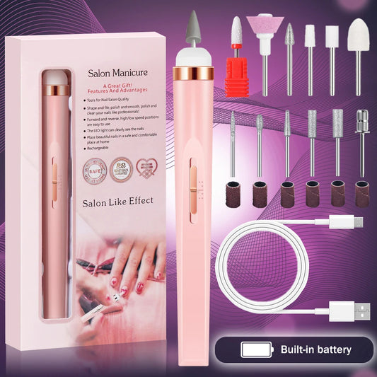 YIKOOLIN 5-in-1 Electric Nail Drill
