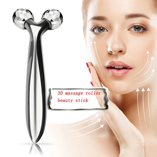 3D Contour Face Massage Roller