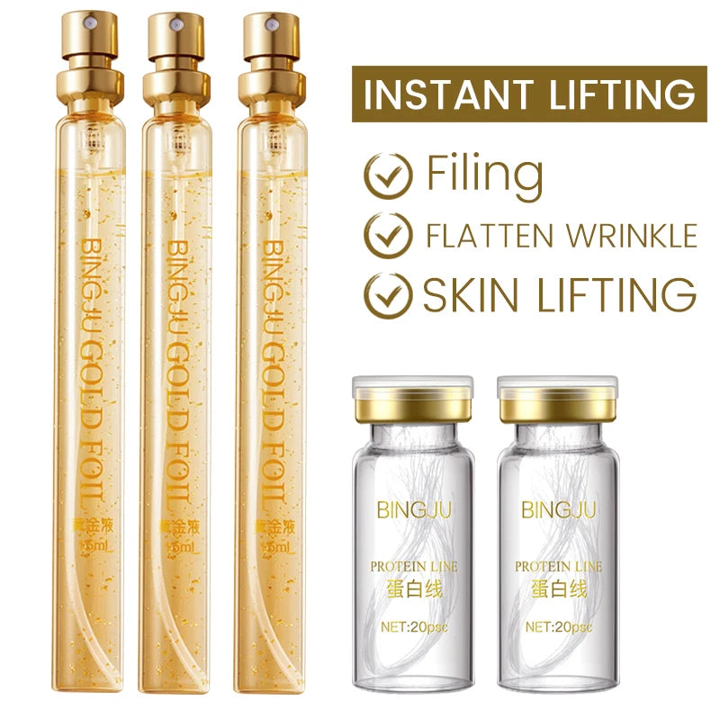 Protein Thread Lifting Set Fade Fine Lines Wrinkle Firming Smoothing
