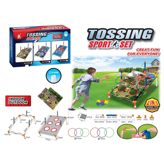 Bean Bag Toss Game for Kids & Adults
