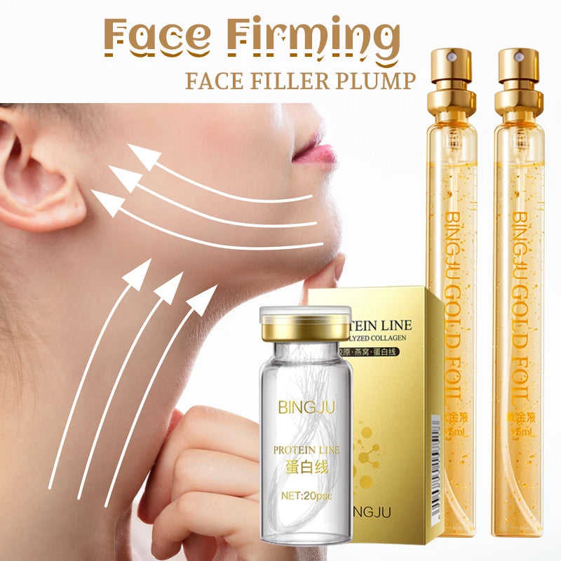 Protein Thread Lifting Set Fade Fine Lines Wrinkle Firming Smoothing
