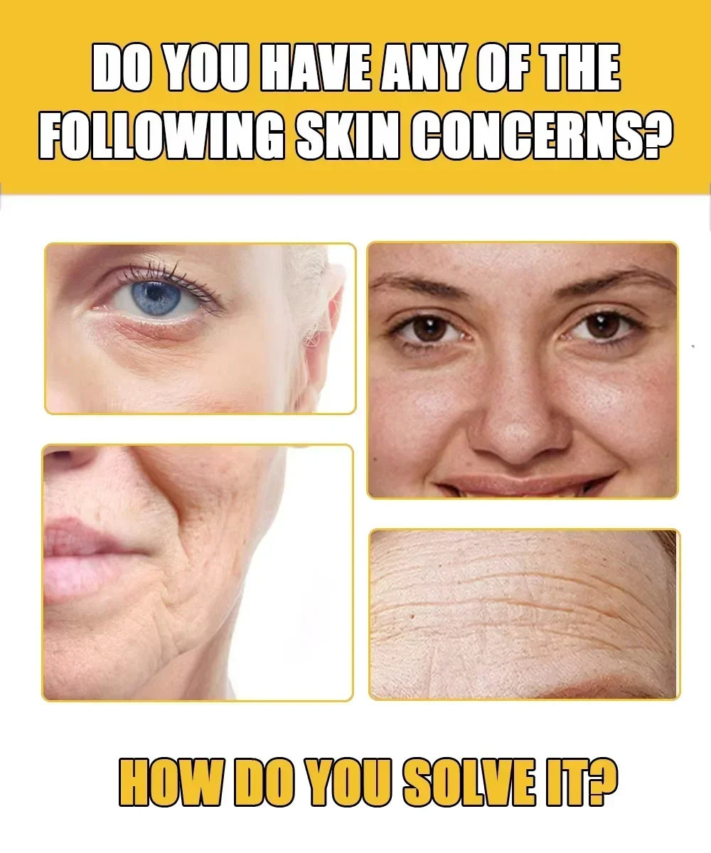 Remove Wrinkles Facial Serum Firm Skin Delay Aging Improve Dullness
