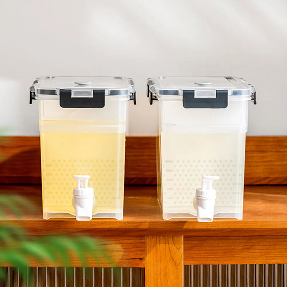 3.5L Refrigerator Water Jug with Faucet