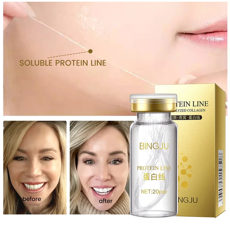 Protein Thread Lifting Set Fade Fine Lines Wrinkle Firming Smoothing