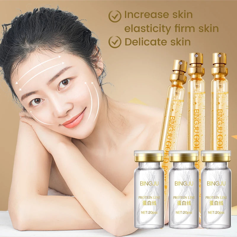 Protein Thread Lifting Set Fade Fine Lines Wrinkle Firming Smoothing